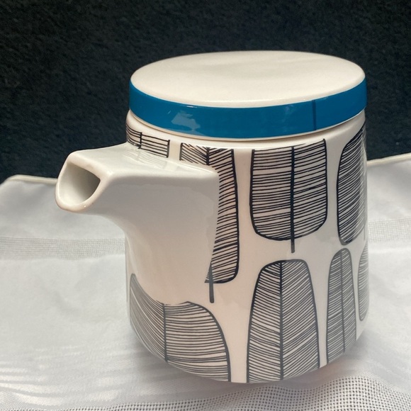 John Lewis  'Little Trees' Teapot Mid Century Retro Style made by Stokes - Picture 3 of 16
